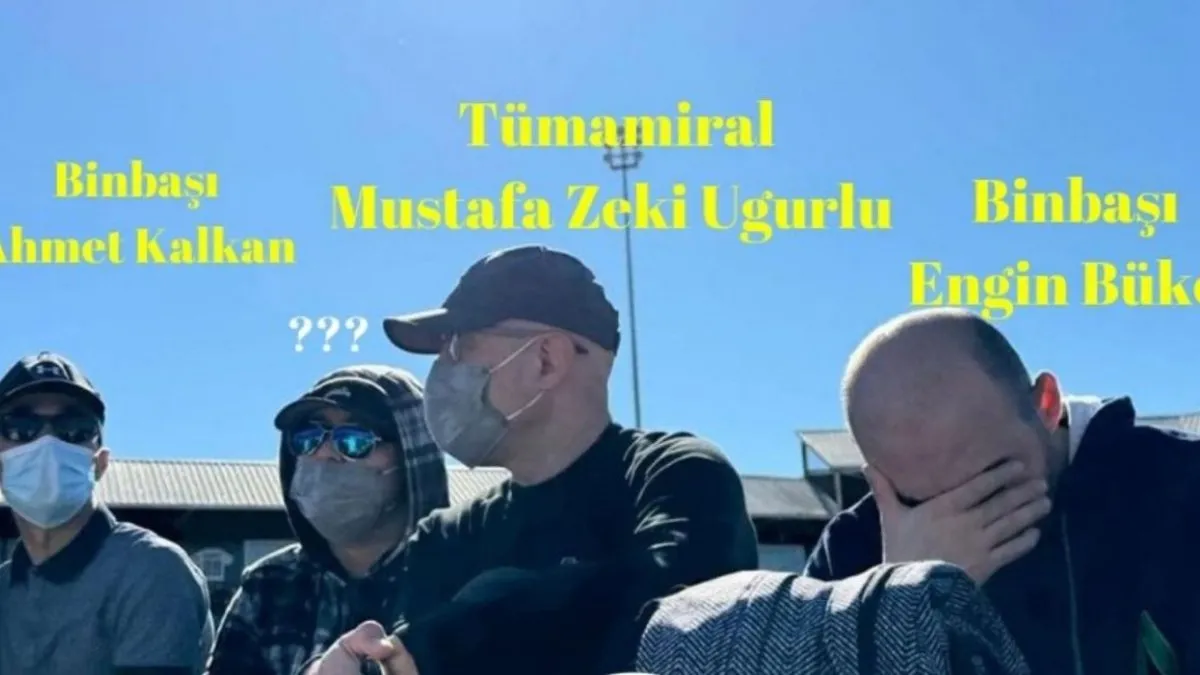 Firari tümamiral FETÖ elebaşının cenazesinden çıktı