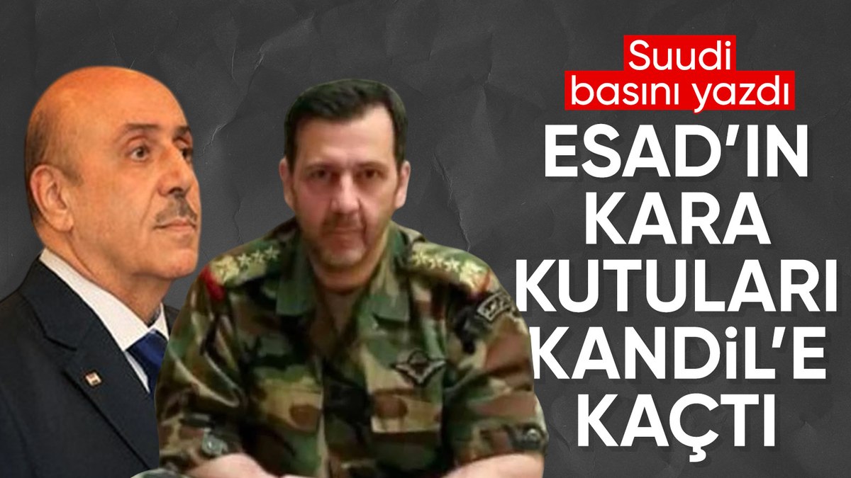 Esad’ın kardeşi Mahir Esad ve güvenlik müdürü, Kandil’e kaçtı