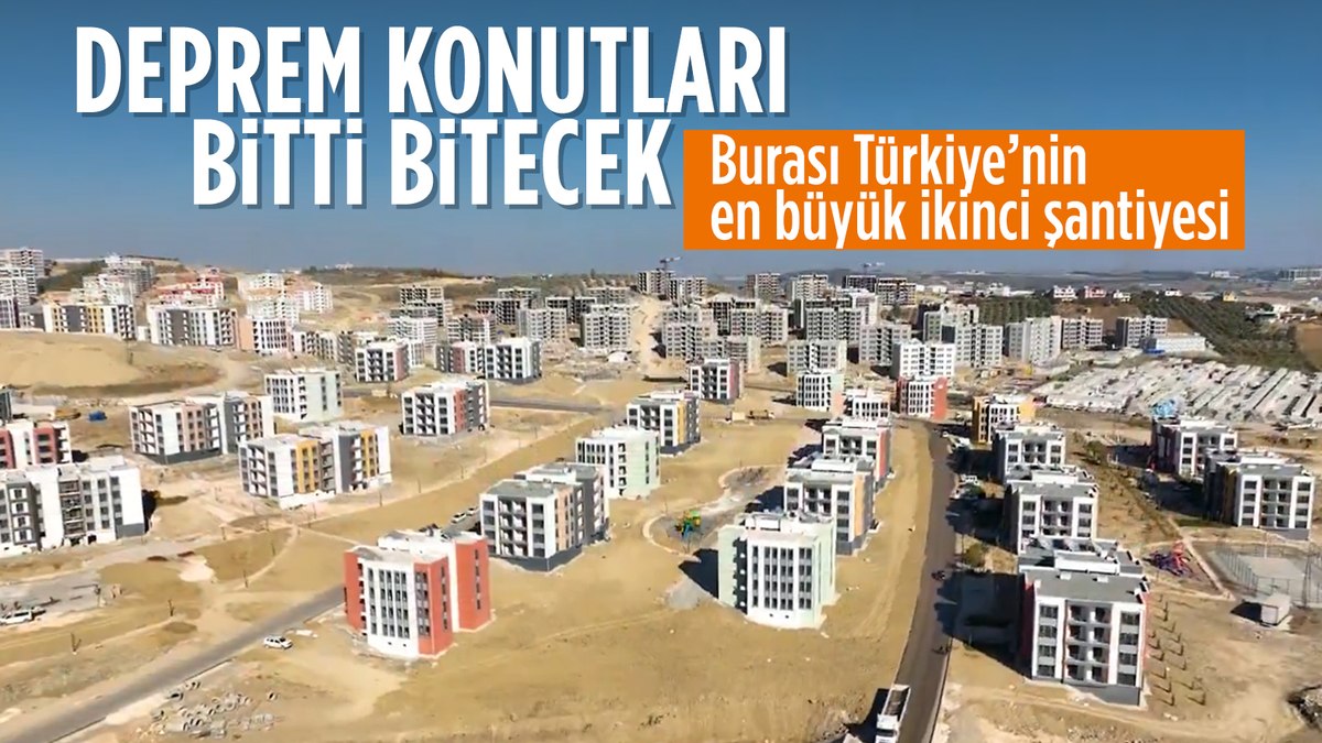 Murat Kurum’dan ‘deprem konutları’ paylaşımı: 174 ayrı alanda, 1900 şantiye…